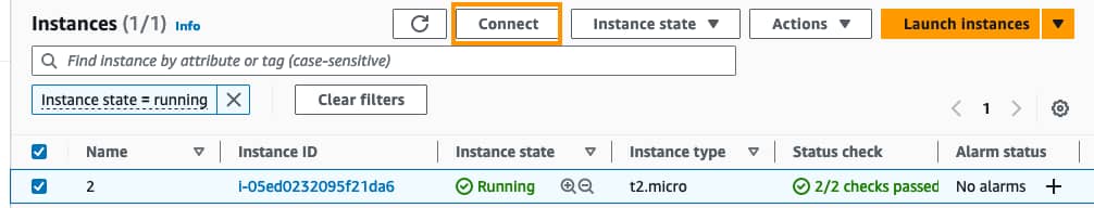aws session manager connect 1