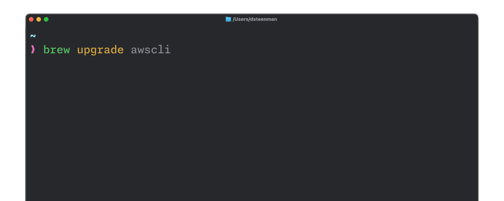 How to Upgrade the AWS CLI to the Latest Version