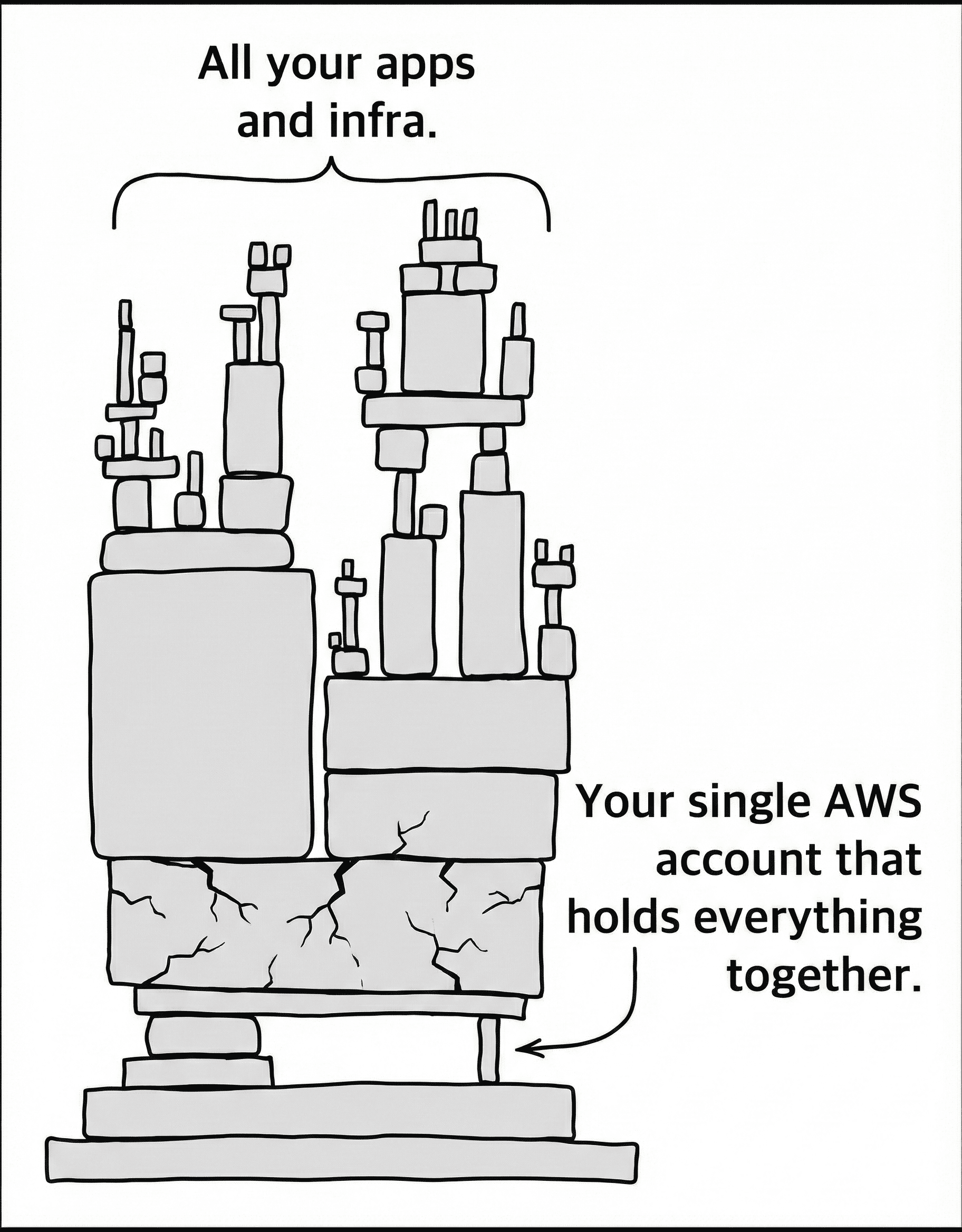 AWS account that holds everything together