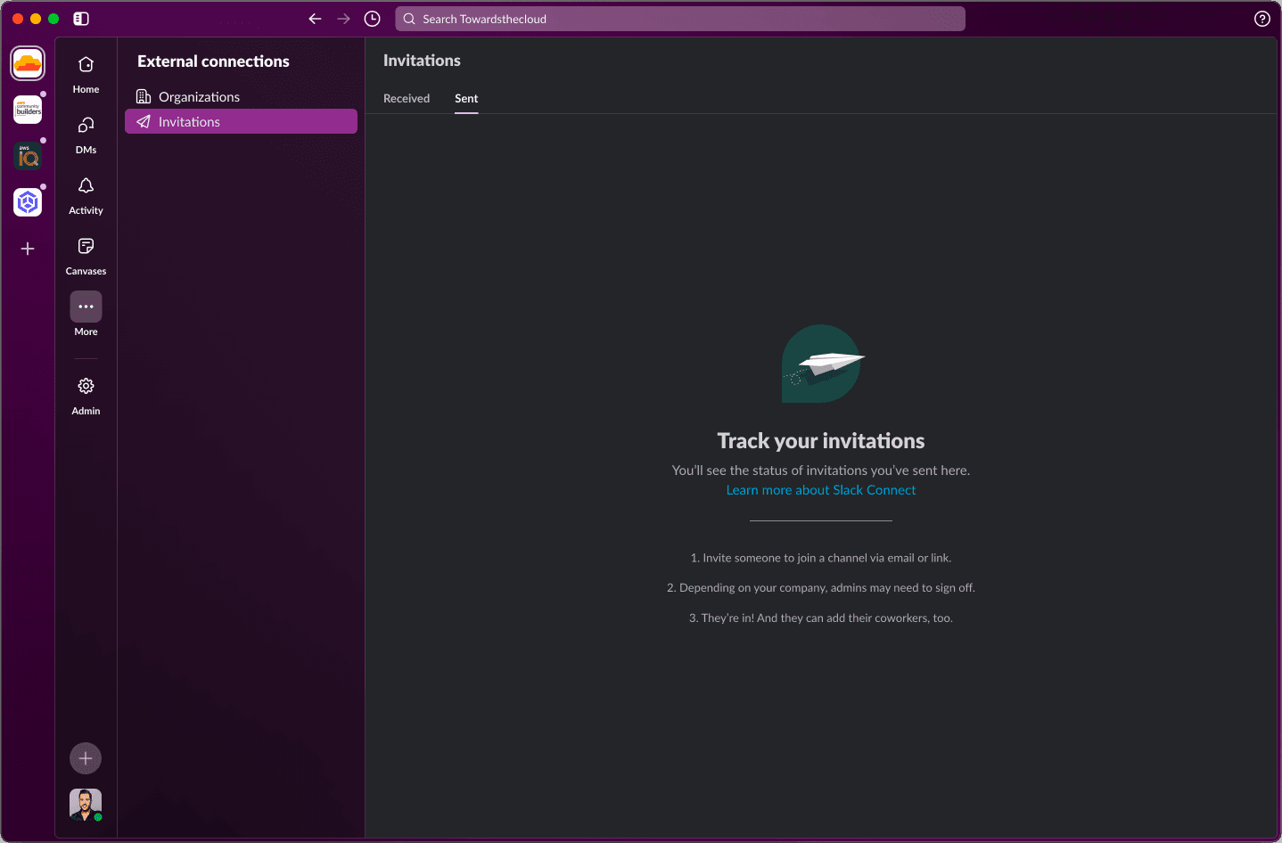 Collaboration session interface