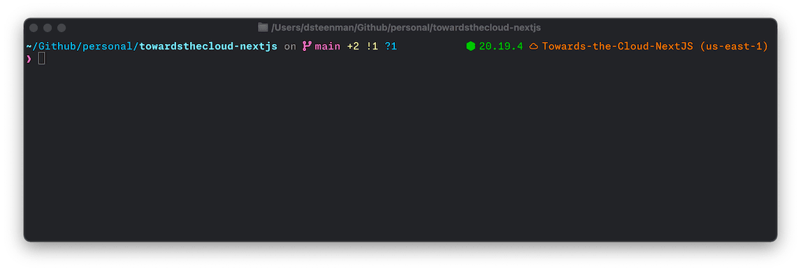 Showcase of my powerlevel10k shell using my p10k.zsh config