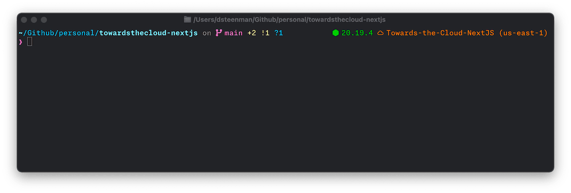 Showcase of my powerlevel10k shell using my p10k.zsh config