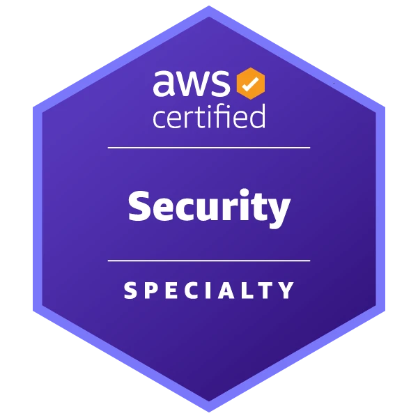 AWS Certified Security – Specialty Badge